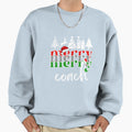 Merry Merry Merry Coach Merry Happy Sweatshirt - Aesthetic Graphic Unisex - T-Shirt, Sweatshirt, Hoodie
