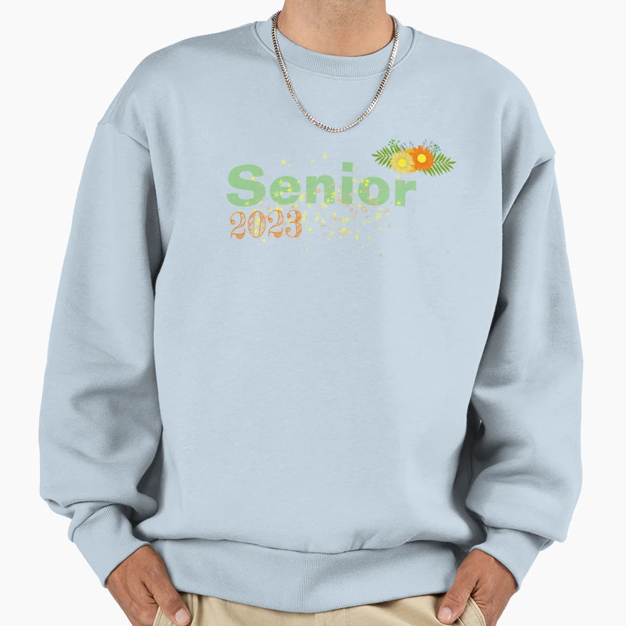 Happy Senior Happy New Year Sweatshirt - Novelty Apparel Unisex - T-Shirt, Sweatshirt, Hoodie