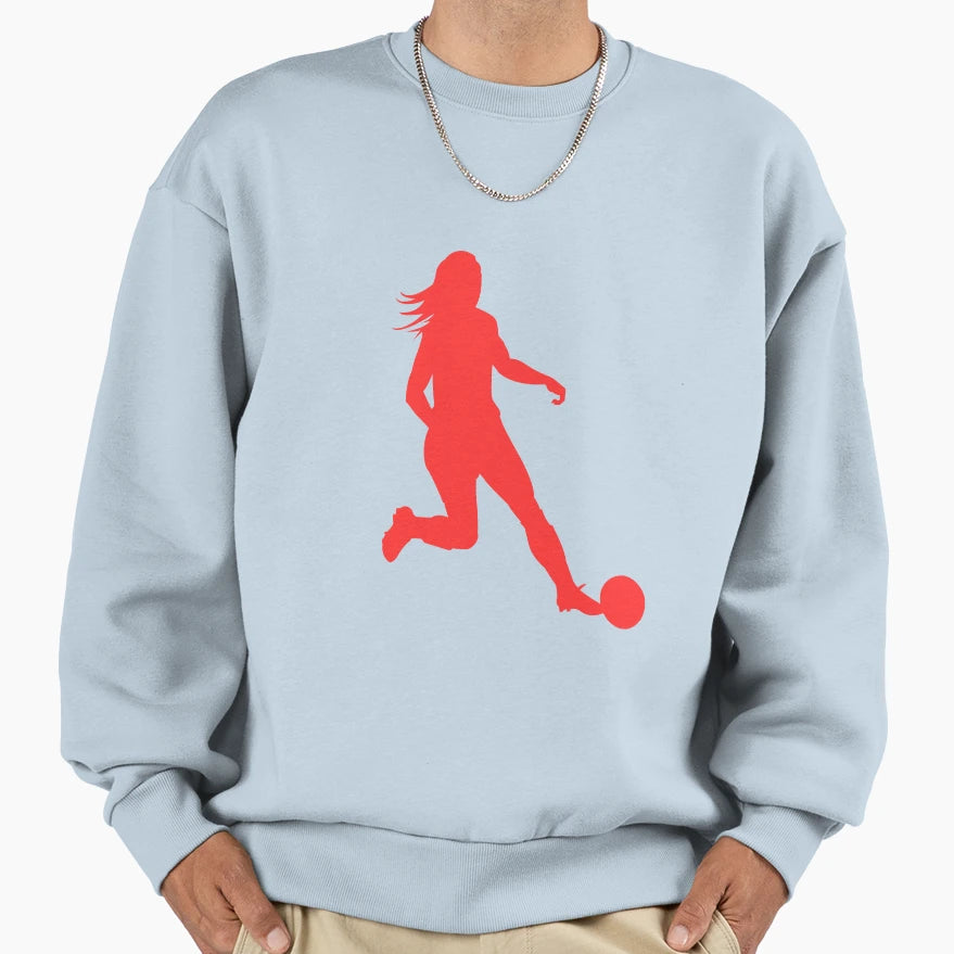 Red Running Her Game Her Rules Sweatshirt - Fun Novelty Design Unisex - T-Shirt, Sweatshirt, Hoodie