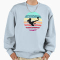 Soccer Flying Kick Summer Football Sweatshirt - Trendy Graphic Men Women - T-Shirt, Sweatshirt, Hoodie
