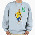 Sports Art Brazil 10 Sweatshirt - Streetwear Style Men Women - T-Shirt, Sweatshirt, Hoodie