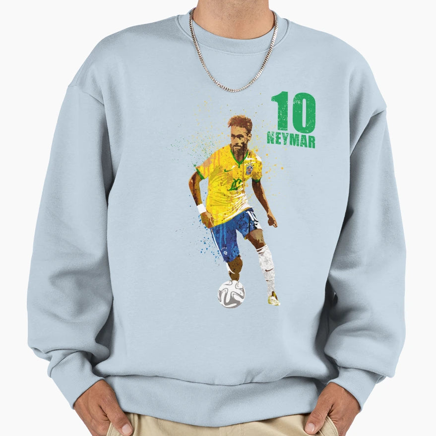 Sports Art Brazil 10 Sweatshirt - Streetwear Style Men Women - T-Shirt, Sweatshirt, Hoodie