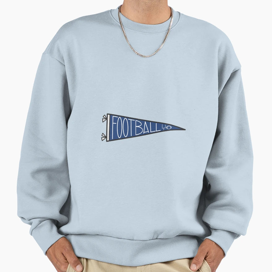Football Pendant Sweatshirt - Trendy Graphic Men Women - T-Shirt, Sweatshirt, Hoodie