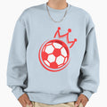 Football Red Crown 2 Ball Football Sweatshirt - Novelty Apparel Men Women - T-Shirt, Sweatshirt, Hoodie