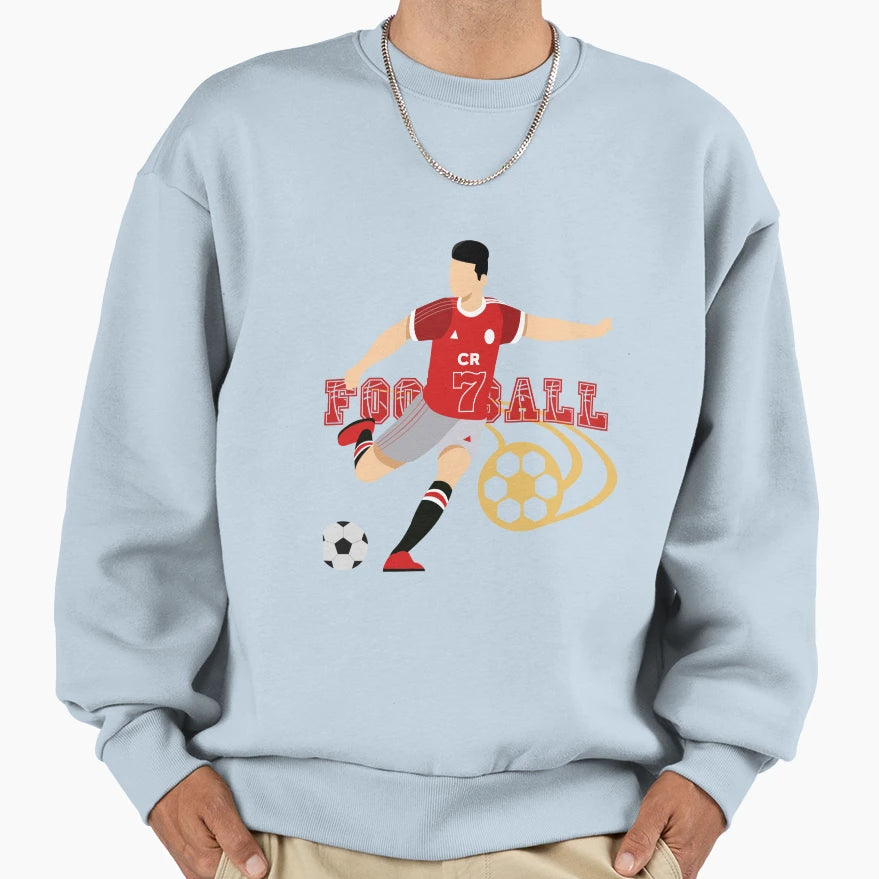 Ronaldo Football Icon Sweatshirt - Novelty Apparel Unisex - T-Shirt, Sweatshirt, Hoodie