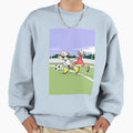 Two Rival Players Running Fast Sweatshirt - Streetwear Style for Adults - T-Shirt, Sweatshirt, Hoodie