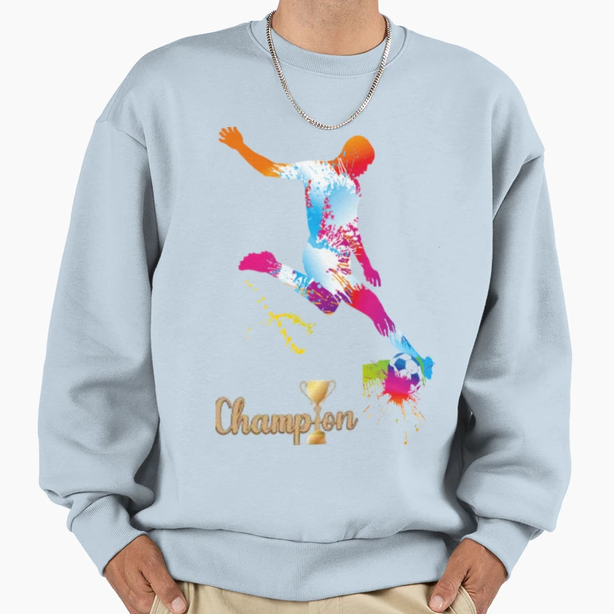Champion Sweatshirt - Custom Art Print for Adults - T-Shirt, Sweatshirt, Hoodie