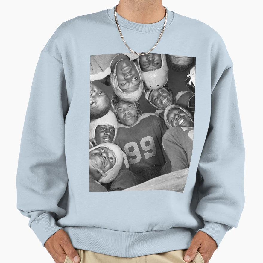 Football Photo Gordon Parks 1943 Sweatshirt - Fun Novelty Design for Adults - T-Shirt, Sweatshirt, Hoodie