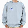 Blue Kappa Sweatshirt - Graphic Print Unisex - T-Shirt, Sweatshirt, Hoodie