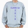 Class 2019 Senior Graduates Sweatshirt - Custom Art Print for Adults - T-Shirt, Sweatshirt, Hoodie