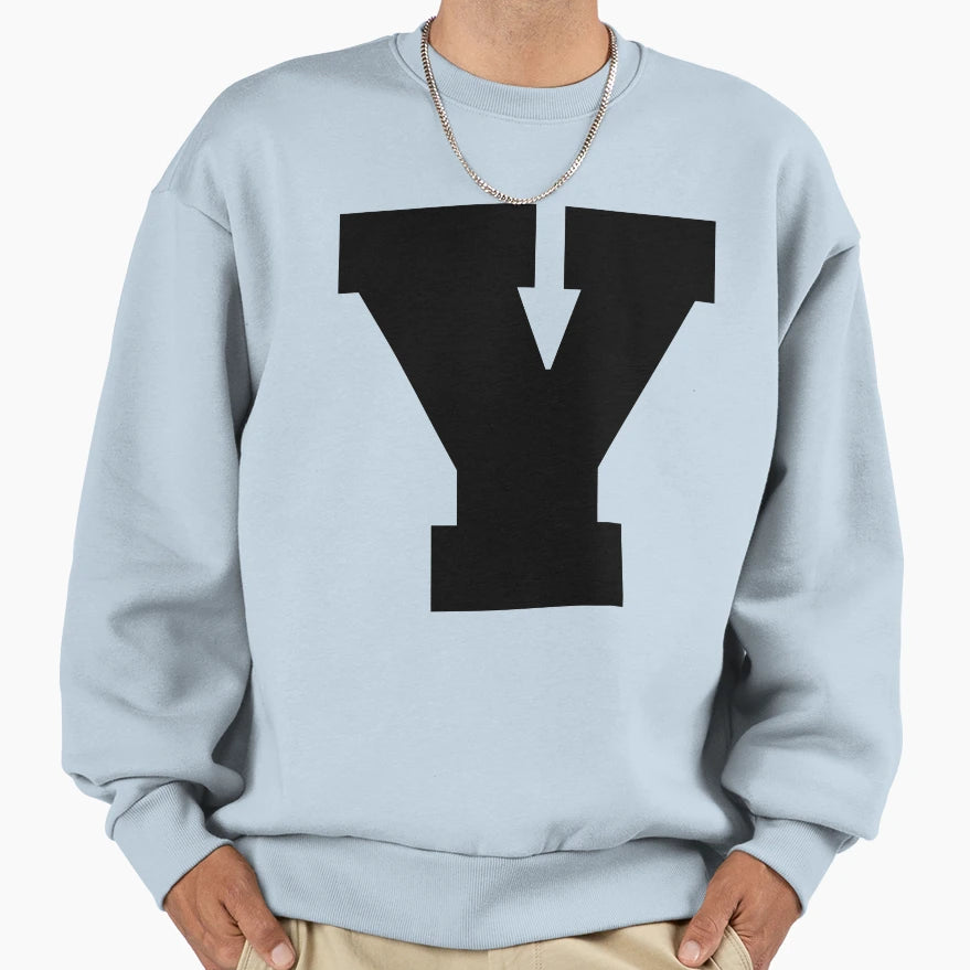 Alphabet Y Uppercase Letter Y Letter Y Sweatshirt - Minimalist Print Unisex - T-Shirt, Sweatshirt, Hoodie