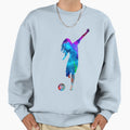 Soccer Player 05 Watercolor Sweatshirt - Custom Art Print for Adults - T-Shirt, Sweatshirt, Hoodie