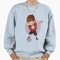 Football Soccer Dab Tunisia Sweatshirt - Aesthetic Graphic for Adults - T-Shirt, Sweatshirt, Hoodie