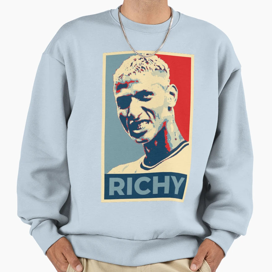 Richy Hope Sweatshirt - Minimalist Print Unisex - T-Shirt, Sweatshirt, Hoodie