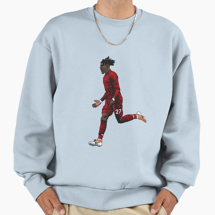 Divock Origi Sweatshirt - Novelty Apparel for Adults - T-Shirt, Sweatshirt, Hoodie