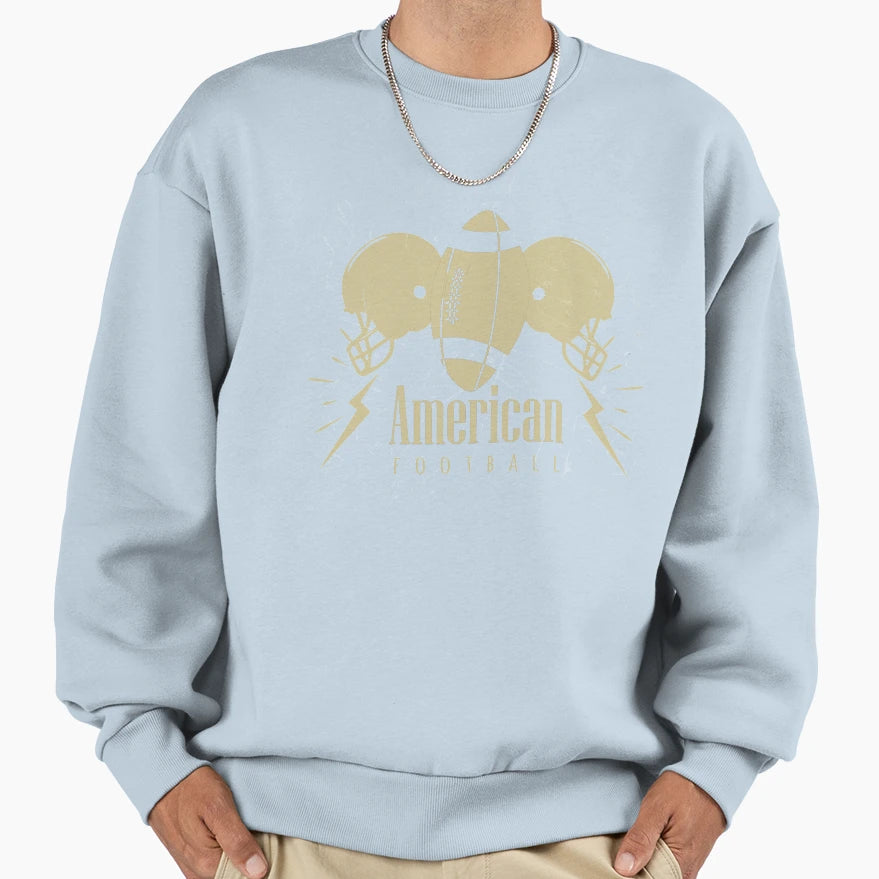 American Football Sweatshirt - Fun Novelty Design Unisex - T-Shirt, Sweatshirt, Hoodie