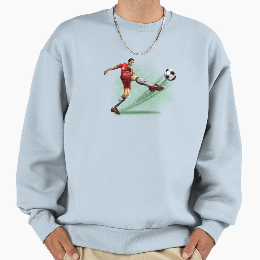 Soccer Sweatshirt - Trendy Graphic Unisex - T-Shirt, Sweatshirt, Hoodie