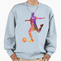 Soccer Football Player 03 Sweatshirt - Aesthetic Graphic for Adults - T-Shirt, Sweatshirt, Hoodie