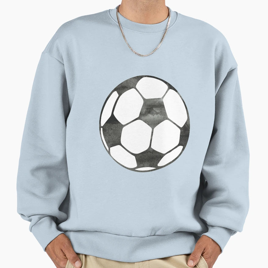 Soccer Ball Sweatshirt - Streetwear Style for Adults - T-Shirt, Sweatshirt, Hoodie