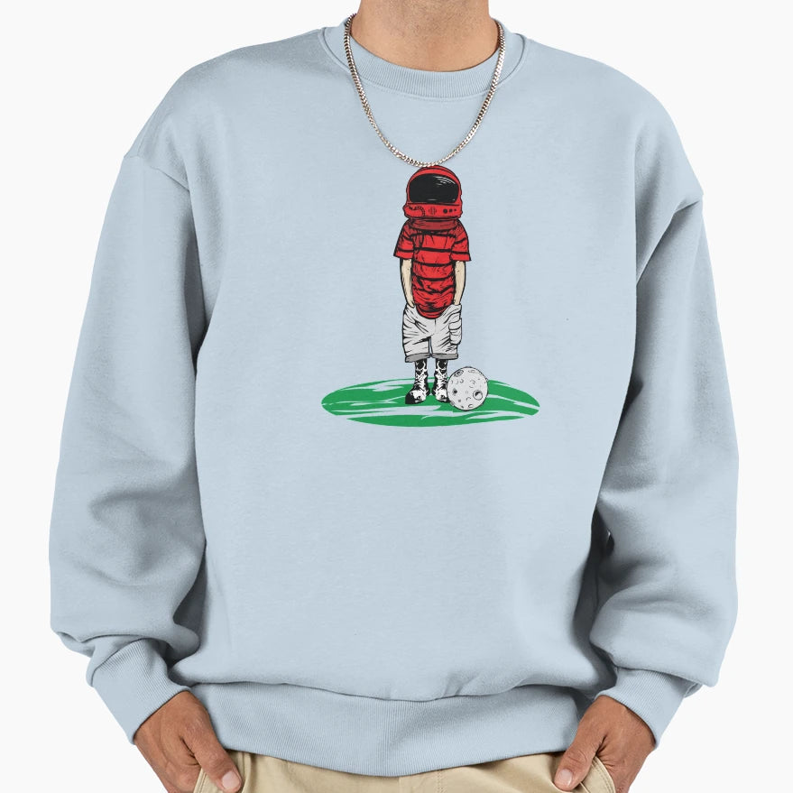 Astronaut Lunar Sweatshirt - Custom Art Print for Adults - T-Shirt, Sweatshirt, Hoodie