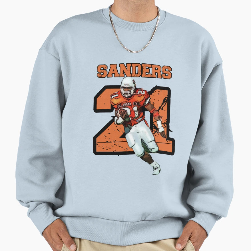 Barry Sanders Sweatshirt - Novelty Apparel Men Women - T-Shirt, Sweatshirt, Hoodie