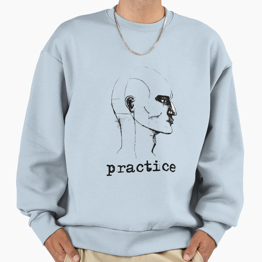 Practice Human Drawing Gift T-Shirt - Aesthetic Graphic Men Women - T-Shirt, Sweatshirt, Hoodie