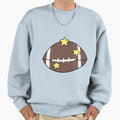 Starry Football Sweatshirt - Streetwear Style Unisex - T-Shirt, Sweatshirt, Hoodie