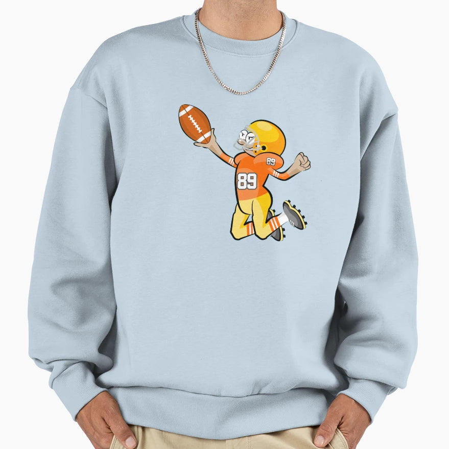American Football Cartoon 28 41 Sweatshirt - Novelty Apparel Unisex - T-Shirt, Sweatshirt, Hoodie