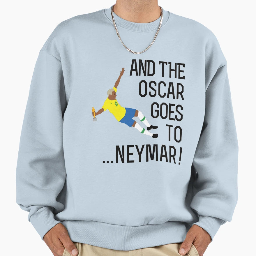 Neymar Diving Sweatshirt - Custom Art Print Men Women - T-Shirt, Sweatshirt, Hoodie