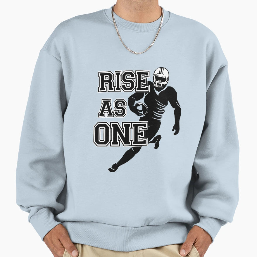 Qb Football Game Match Gift Throw Sweatshirt - Fun Novelty Design Unisex - T-Shirt, Sweatshirt, Hoodie