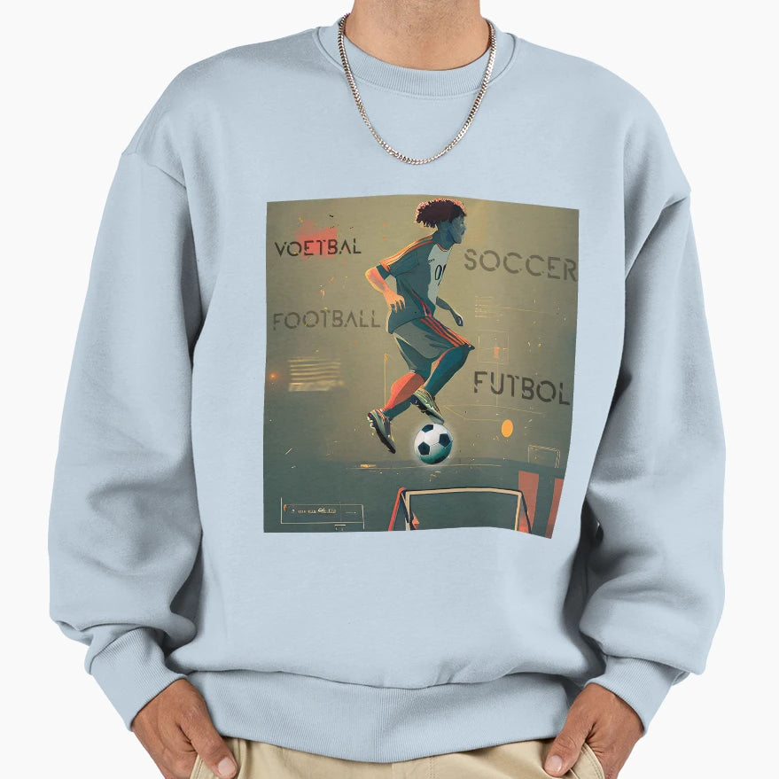 Futbol Soccer Sweatshirt - Minimalist Print Unisex - T-Shirt, Sweatshirt, Hoodie