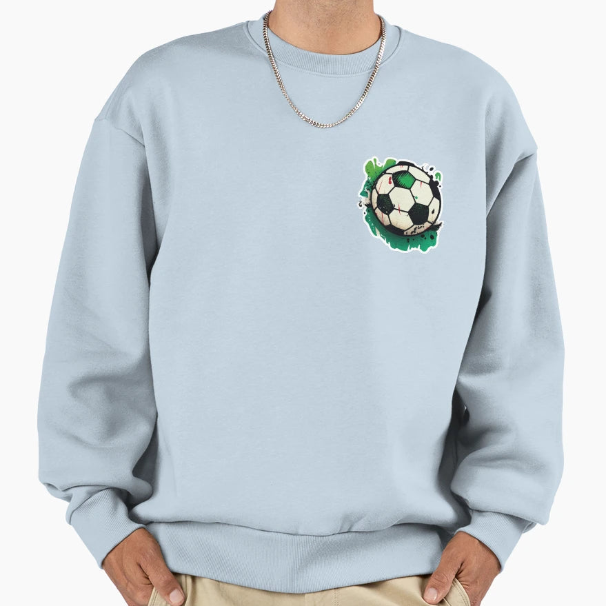 Football Sweatshirt - Trendy Graphic Men Women - T-Shirt, Sweatshirt, Hoodie