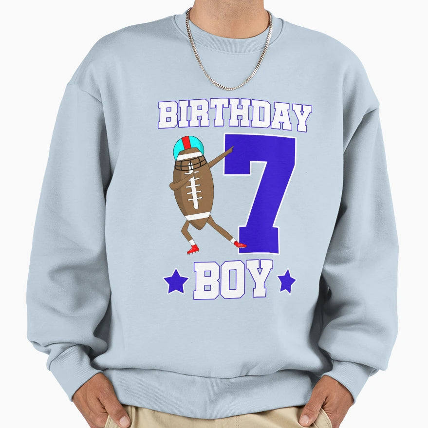 Football Birthday T-Shirt - Fun Novelty Design Unisex - T-Shirt, Sweatshirt, Hoodie