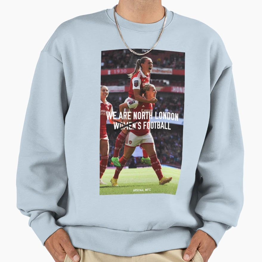 We Are North London Football Sweatshirt - Unique Graphic Men Women - T-Shirt, Sweatshirt, Hoodie