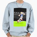 Soccer Player Running Ball Sweatshirt - Streetwear Style Men Women - T-Shirt, Sweatshirt, Hoodie