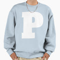 Alphabet P Uppercase Letter P Sweatshirt - Casual Everyday Wear for Adults - T-Shirt, Sweatshirt, Hoodie