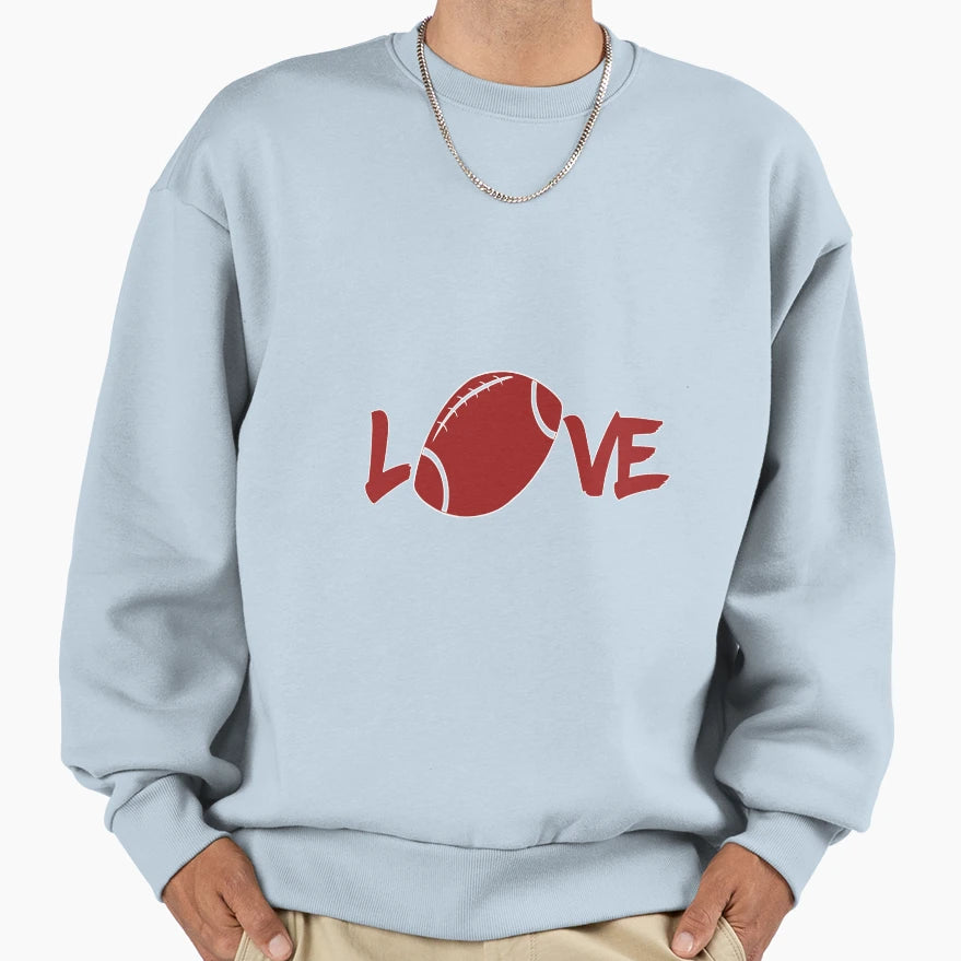 Football Sweatshirt - Graphic Print Unisex - T-Shirt, Sweatshirt, Hoodie