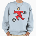 Soccer Player Sweatshirt - Unique Graphic Men Women - T-Shirt, Sweatshirt, Hoodie
