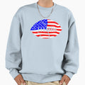 American Football Flag Shit Sweatshirt - Aesthetic Graphic Men Women - T-Shirt, Sweatshirt, Hoodie