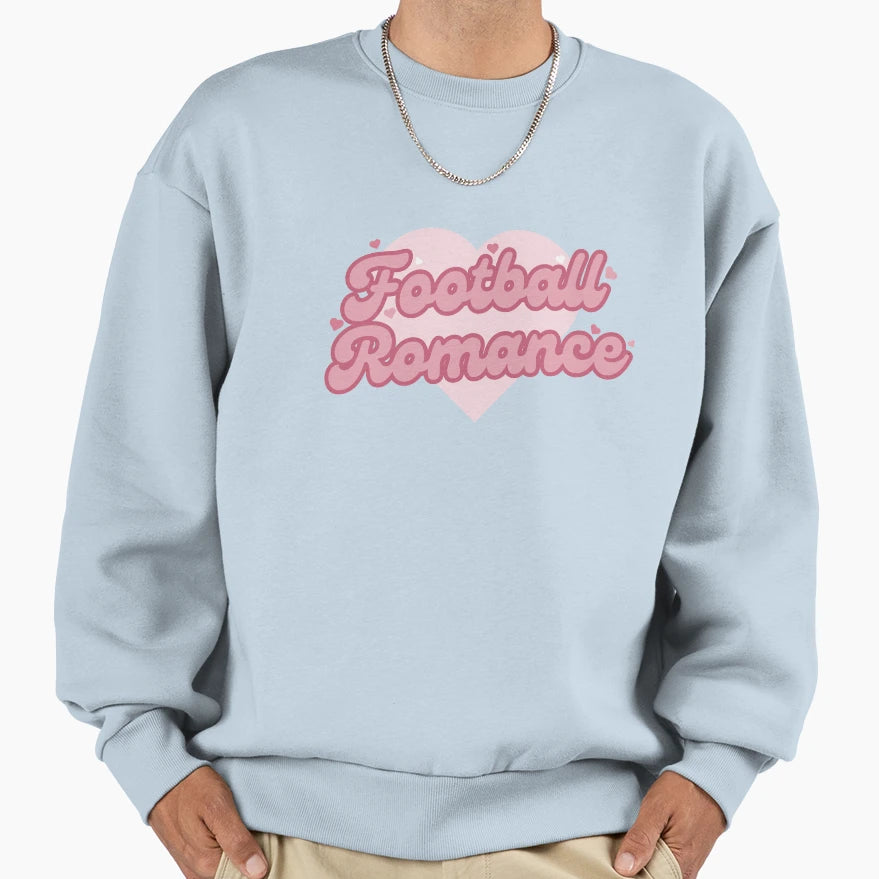 Football Romance Sweatshirt - Custom Art Print for Adults - T-Shirt, Sweatshirt, Hoodie