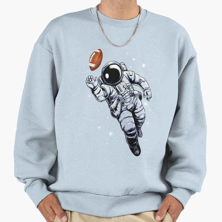 Planet Football Sweatshirt - Unique Graphic for Adults - T-Shirt, Sweatshirt, Hoodie