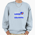 This Guy Loves Playing Football His Sweatshirt - Graphic Print for Adults - T-Shirt, Sweatshirt, Hoodie