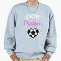 Soccer Passion Sweatshirt - Streetwear Style Men Women - T-Shirt, Sweatshirt, Hoodie