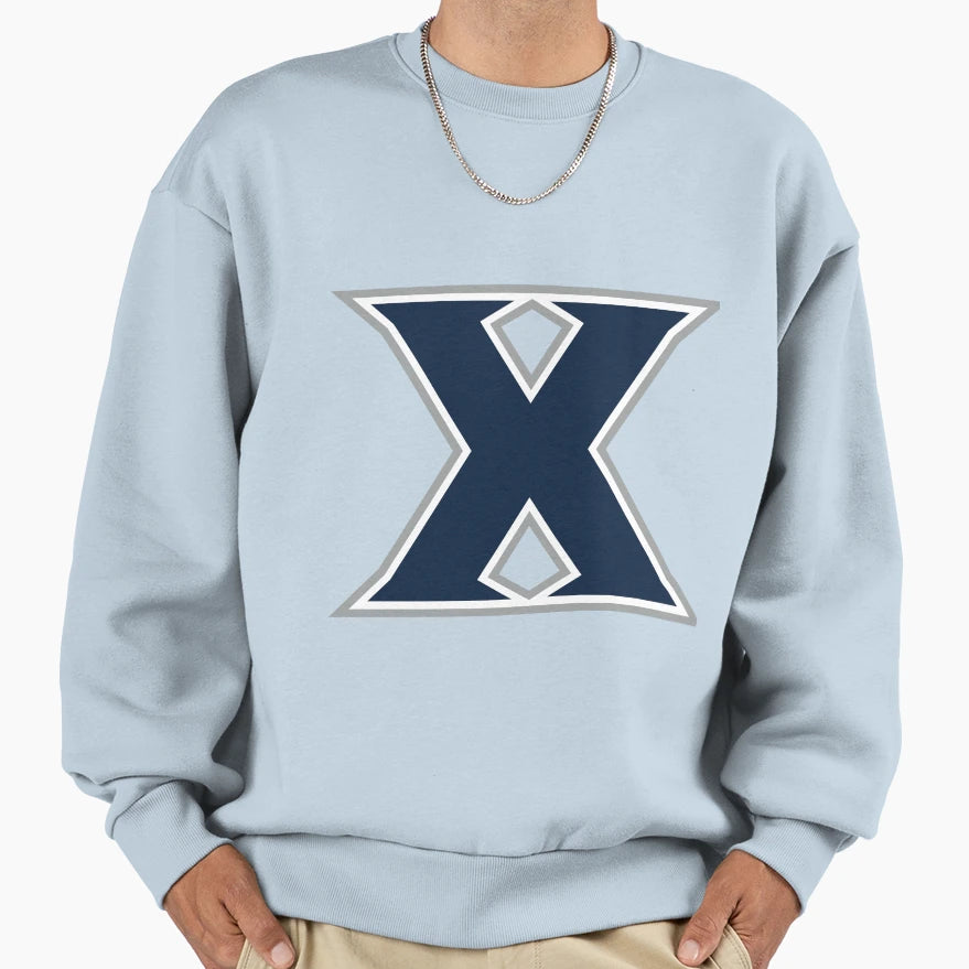 Basic Xavier University X Sweatshirt - Fun Novelty Design Men Women - T-Shirt, Sweatshirt, Hoodie