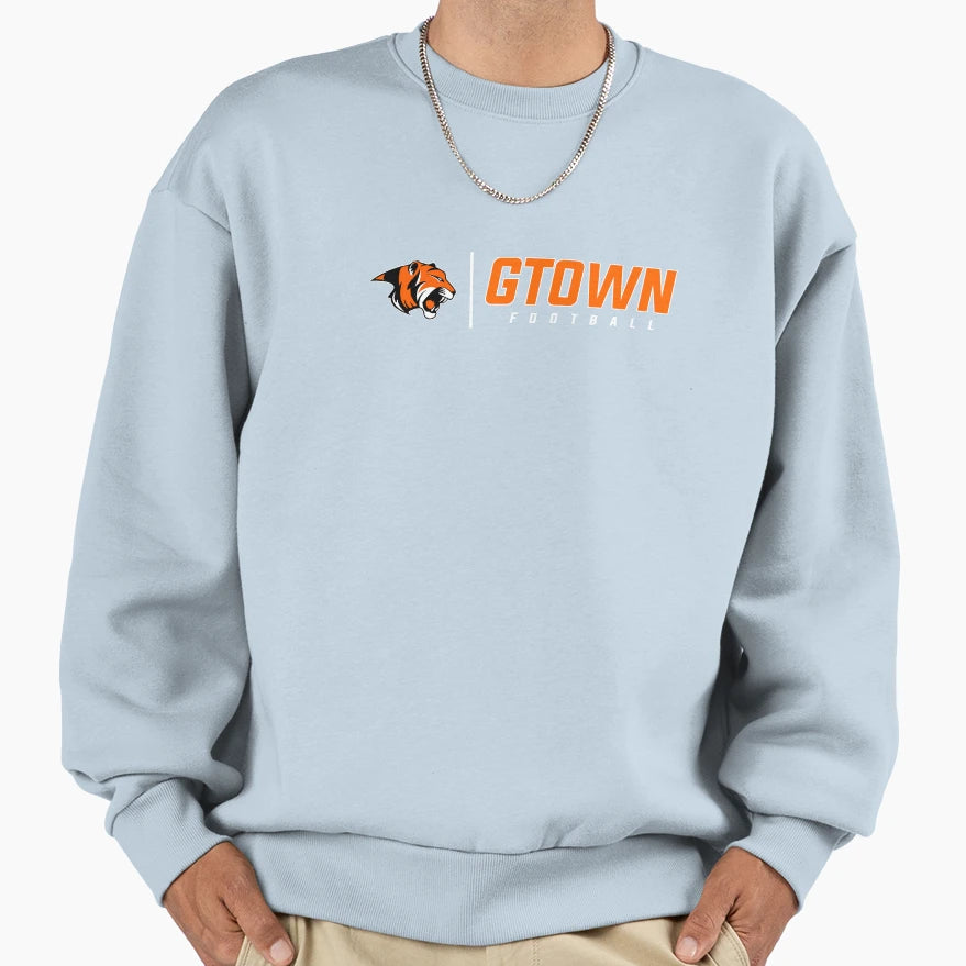Gtown Football Sweatshirt - Casual Everyday Wear for Adults - T-Shirt, Sweatshirt, Hoodie