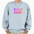 Workout Gym Quad Squad Exercise Sweatshirt - Unique Graphic Unisex - T-Shirt, Sweatshirt, Hoodie