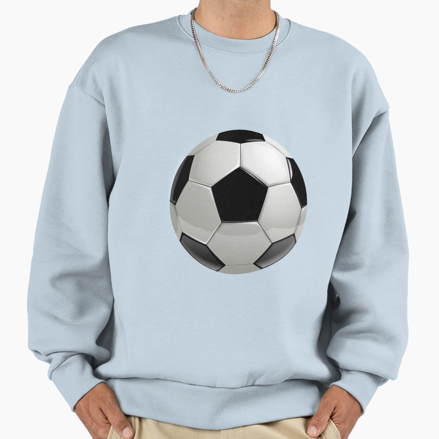 Soccerball Sweatshirt - Unique Graphic Unisex - T-Shirt, Sweatshirt, Hoodie
