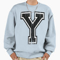 Big Varsity Letter Y Sweatshirt - Custom Art Print for Adults - T-Shirt, Sweatshirt, Hoodie