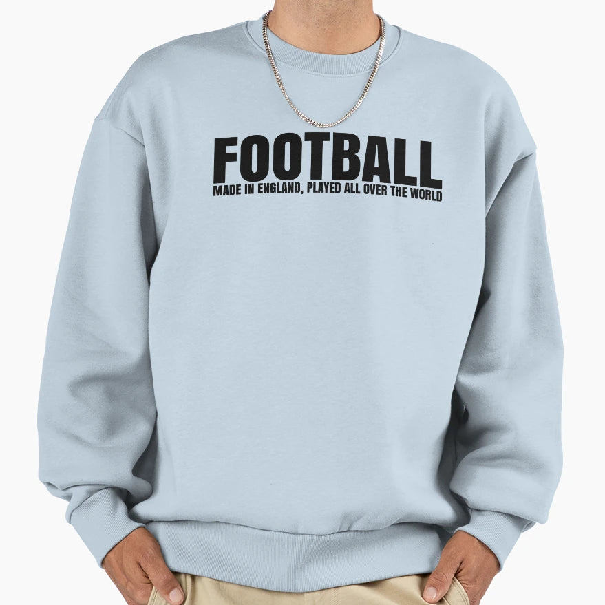 Football Sweatshirt - Trendy Graphic Men Women - T-Shirt, Sweatshirt, Hoodie