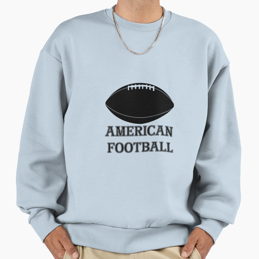 Football Sweatshirt - Aesthetic Graphic for Adults - T-Shirt, Sweatshirt, Hoodie